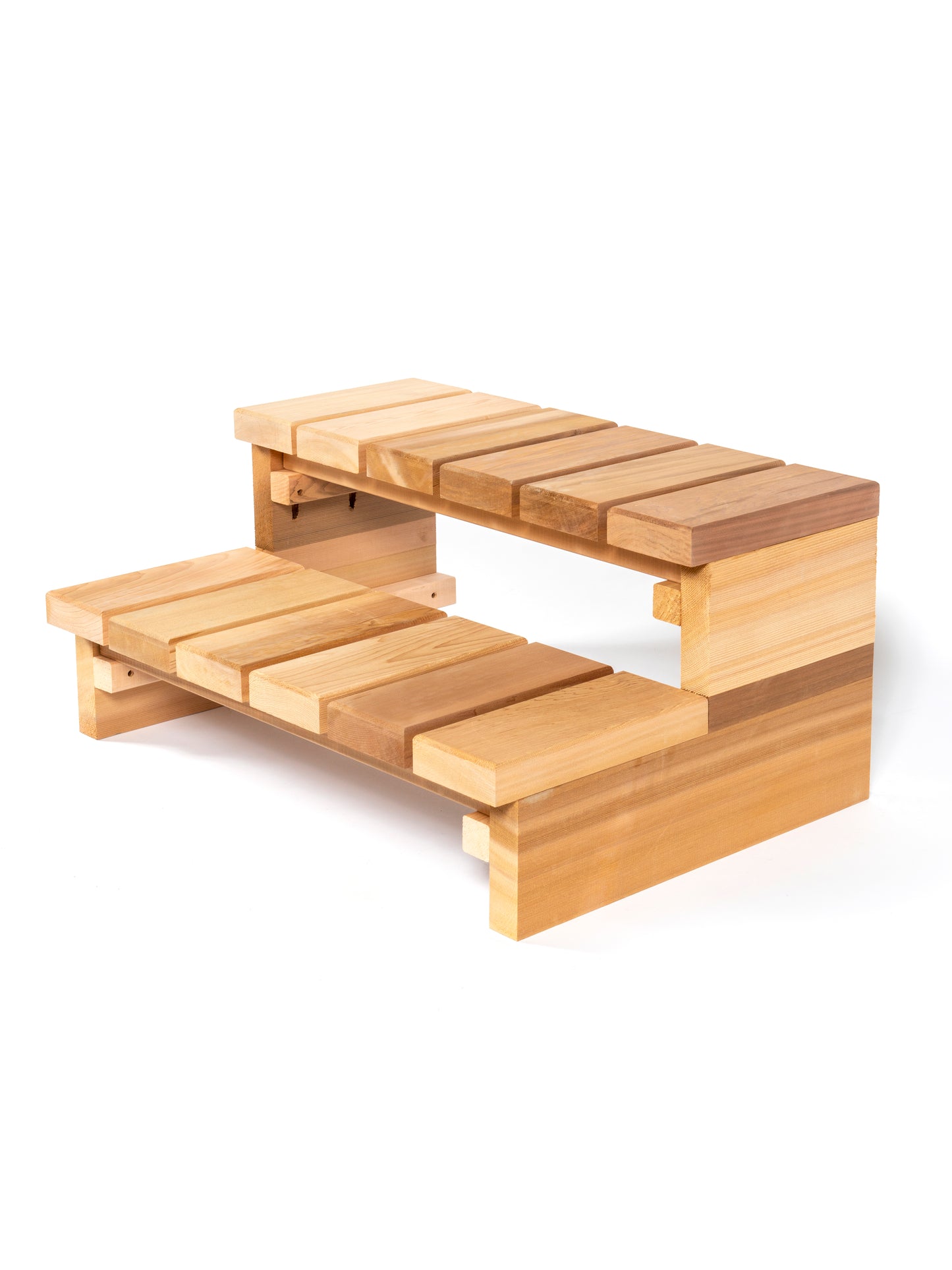 LeisureCraft 2 Tier Step with Straight Top Tread