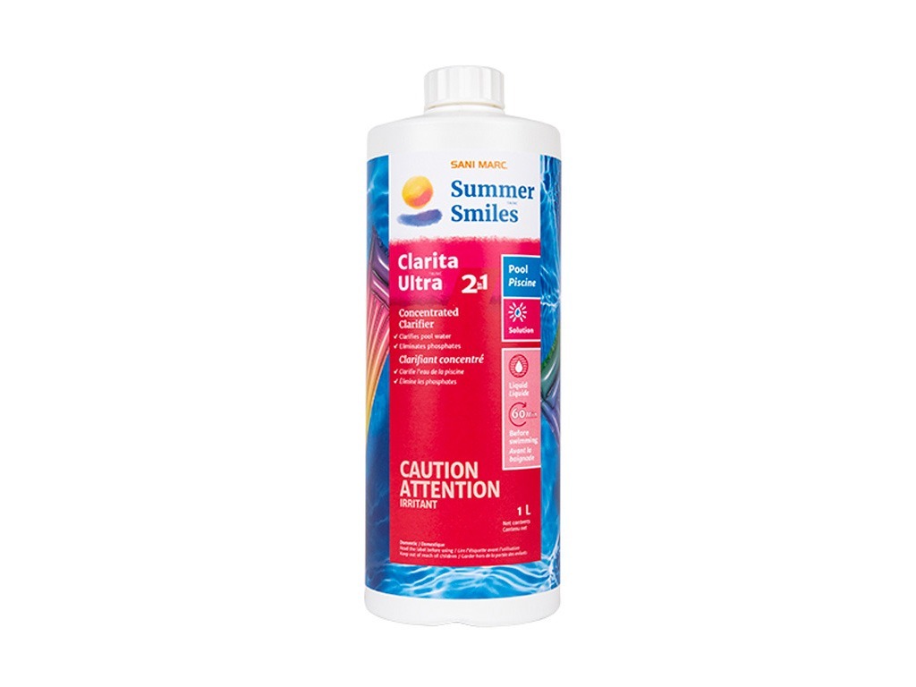 Summer Smiles 1L Clarita Ultra 2 in 1 Clarifier