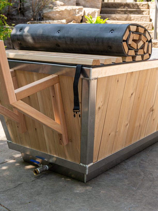 LeisureCraft Starlight Hot Tub Roll up Cover 36" x 68"