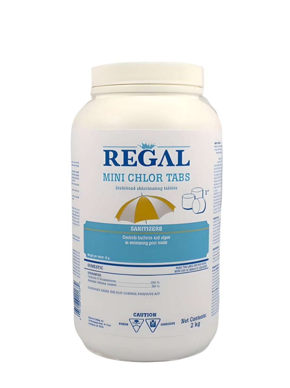 Regal Mini Chlor Tabs 2kg (1" Tabs)