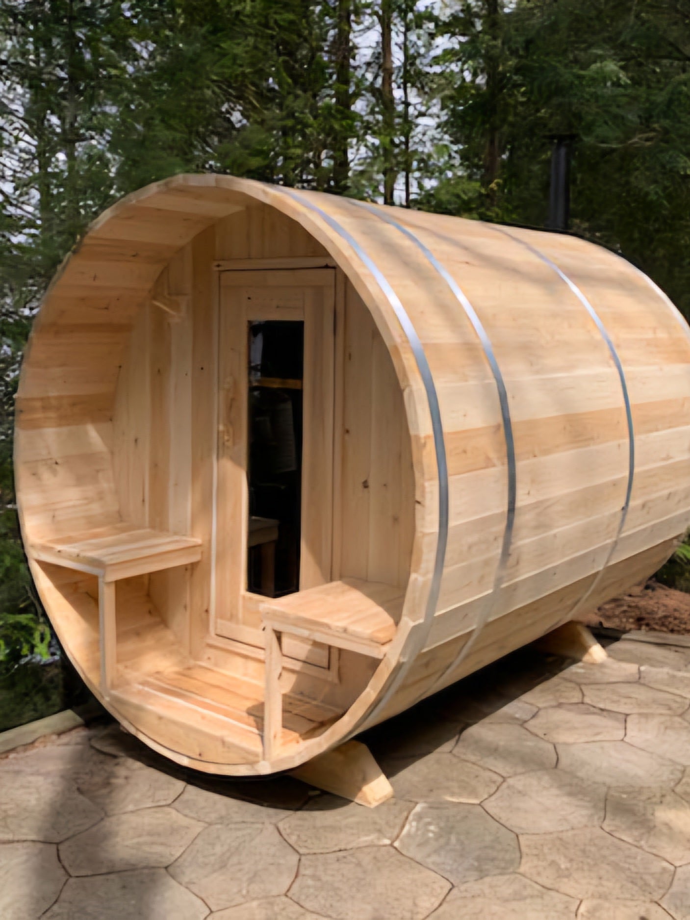 CT Serenity Barrel Sauna