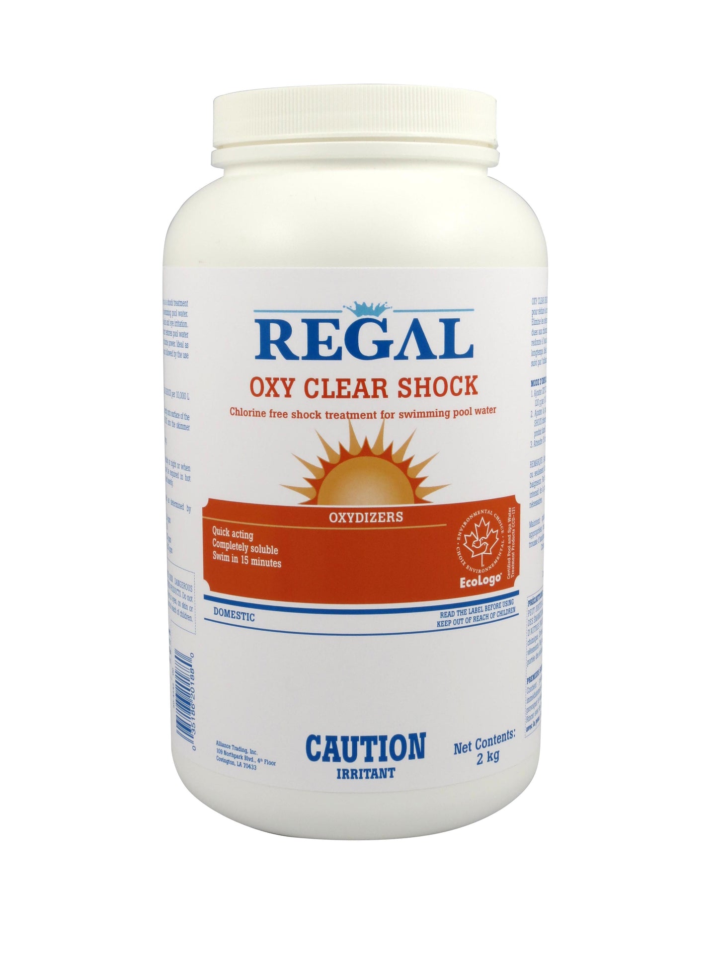 Regal Oxy Clear Shock 2KG