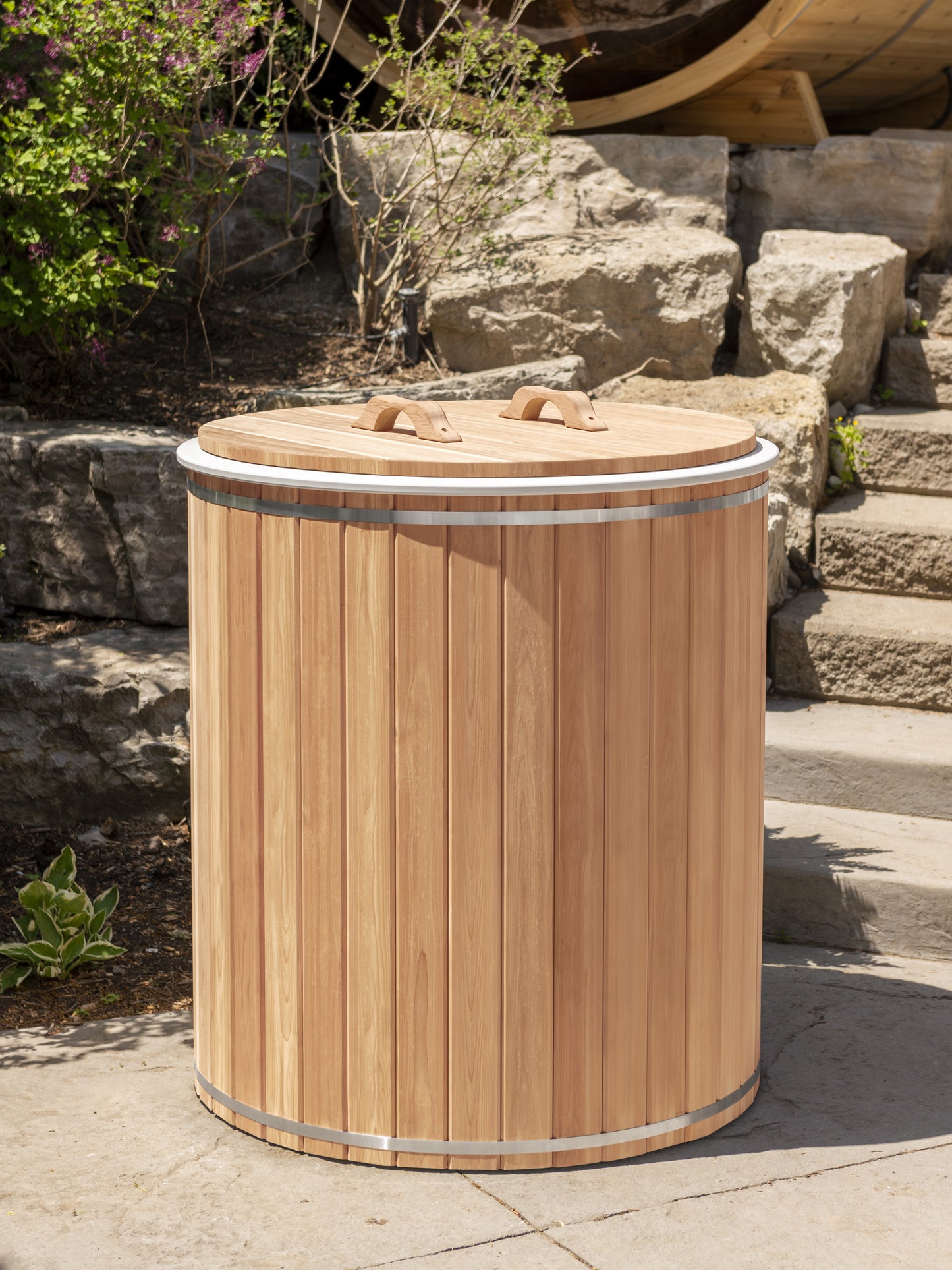 The Baltic Cold Plunge Tub by LeisureCraft