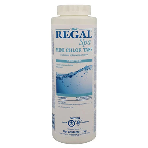 Regal Mini-Chlor Tabs 1Kg (1" Tabs)