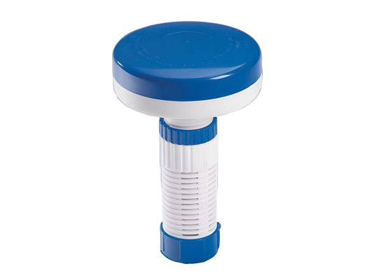 PoolStyle Blue/white Floating Tab Dispenser (1"Tabs)